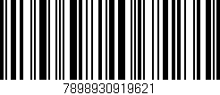Código de barras (EAN, GTIN, SKU, ISBN): '7898930919621'
