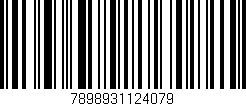 Código de barras (EAN, GTIN, SKU, ISBN): '7898931124079'