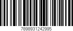 Código de barras (EAN, GTIN, SKU, ISBN): '7898931242995'