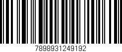 Código de barras (EAN, GTIN, SKU, ISBN): '7898931249192'