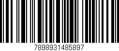 Código de barras (EAN, GTIN, SKU, ISBN): '7898931485897'