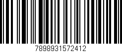 Código de barras (EAN, GTIN, SKU, ISBN): '7898931572412'