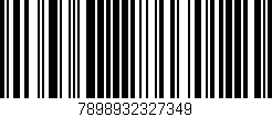 Código de barras (EAN, GTIN, SKU, ISBN): '7898932327349'