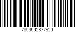 Código de barras (EAN, GTIN, SKU, ISBN): '7898932677529'