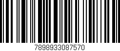 Código de barras (EAN, GTIN, SKU, ISBN): '7898933087570'