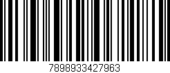 Código de barras (EAN, GTIN, SKU, ISBN): '7898933427963'