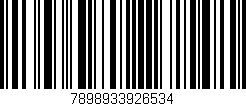 Código de barras (EAN, GTIN, SKU, ISBN): '7898933926534'