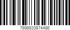 Código de barras (EAN, GTIN, SKU, ISBN): '7898933974498'