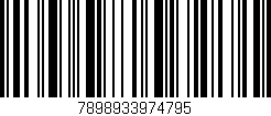 Código de barras (EAN, GTIN, SKU, ISBN): '7898933974795'