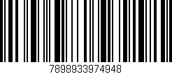 Código de barras (EAN, GTIN, SKU, ISBN): '7898933974948'
