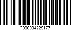 Código de barras (EAN, GTIN, SKU, ISBN): '7898934229177'