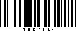 Código de barras (EAN, GTIN, SKU, ISBN): '7898934280826'