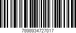 Código de barras (EAN, GTIN, SKU, ISBN): '7898934727017'