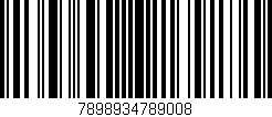 Código de barras (EAN, GTIN, SKU, ISBN): '7898934789008'