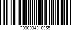 Código de barras (EAN, GTIN, SKU, ISBN): '7898934810955'