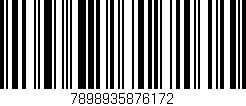 Código de barras (EAN, GTIN, SKU, ISBN): '7898935876172'