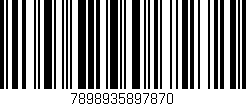 Código de barras (EAN, GTIN, SKU, ISBN): '7898935897870'
