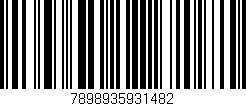 Código de barras (EAN, GTIN, SKU, ISBN): '7898935931482'