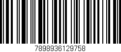 Código de barras (EAN, GTIN, SKU, ISBN): '7898936129758'