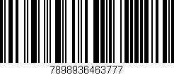 Código de barras (EAN, GTIN, SKU, ISBN): '7898936463777'
