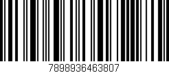 Código de barras (EAN, GTIN, SKU, ISBN): '7898936463807'