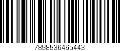 Código de barras (EAN, GTIN, SKU, ISBN): '7898936465443'