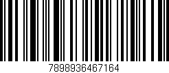 Código de barras (EAN, GTIN, SKU, ISBN): '7898936467164'