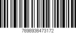 Código de barras (EAN, GTIN, SKU, ISBN): '7898936473172'