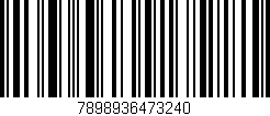 Código de barras (EAN, GTIN, SKU, ISBN): '7898936473240'