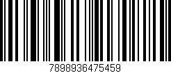 Código de barras (EAN, GTIN, SKU, ISBN): '7898936475459'