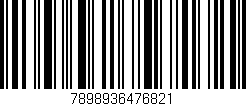 Código de barras (EAN, GTIN, SKU, ISBN): '7898936476821'