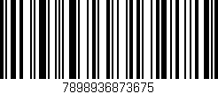 Código de barras (EAN, GTIN, SKU, ISBN): '7898936873675'