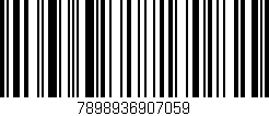 Código de barras (EAN, GTIN, SKU, ISBN): '7898936907059'