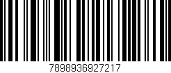 Código de barras (EAN, GTIN, SKU, ISBN): '7898936927217'