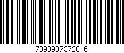 Código de barras (EAN, GTIN, SKU, ISBN): '7898937372016'