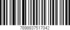 Código de barras (EAN, GTIN, SKU, ISBN): '7898937517042'