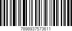 Código de barras (EAN, GTIN, SKU, ISBN): '7898937573611'