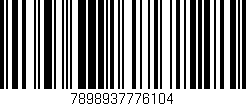 Código de barras (EAN, GTIN, SKU, ISBN): '7898937776104'