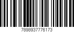 Código de barras (EAN, GTIN, SKU, ISBN): '7898937776173'