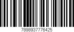 Código de barras (EAN, GTIN, SKU, ISBN): '7898937776425'