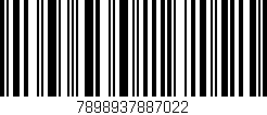 Código de barras (EAN, GTIN, SKU, ISBN): '7898937887022'