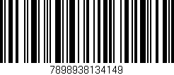 Código de barras (EAN, GTIN, SKU, ISBN): '7898938134149'