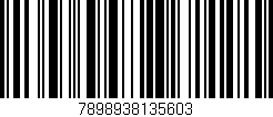 Código de barras (EAN, GTIN, SKU, ISBN): '7898938135603'