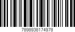Código de barras (EAN, GTIN, SKU, ISBN): '7898938174978'