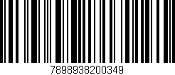 Código de barras (EAN, GTIN, SKU, ISBN): '7898938200349'