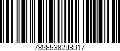 Código de barras (EAN, GTIN, SKU, ISBN): '7898938208017'