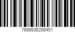 Código de barras (EAN, GTIN, SKU, ISBN): '7898938208451'
