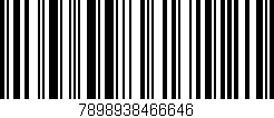 Código de barras (EAN, GTIN, SKU, ISBN): '7898938466646'