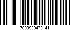 Código de barras (EAN, GTIN, SKU, ISBN): '7898938479141'