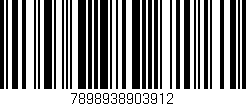 Código de barras (EAN, GTIN, SKU, ISBN): '7898938903912'